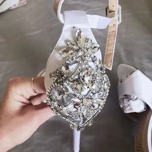 Lulus Bridal Heels Size 8 NWT